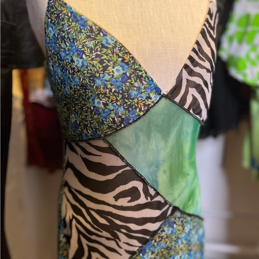 Colorful Patchwork Dress
